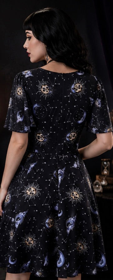 Hell Bunny Solaris Zodiac Dress