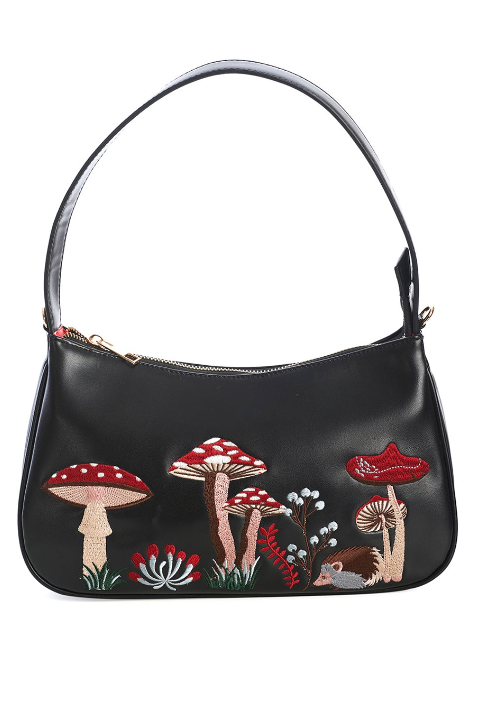 Woodland Hippie Vibes" Handbag black-multicolour by Banned Retro