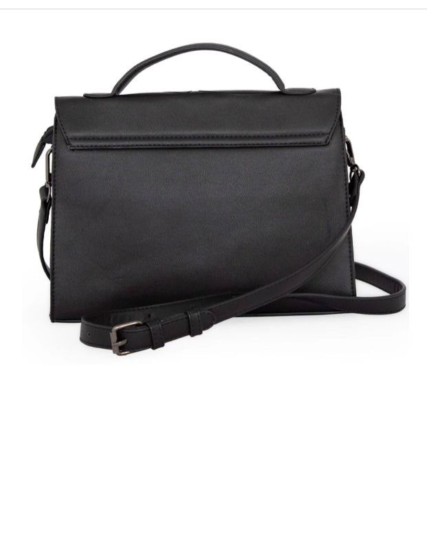 BANNED Apparel black Gothic Punk Emo Skull Flap Tenebris Shoulder Bag Handbag