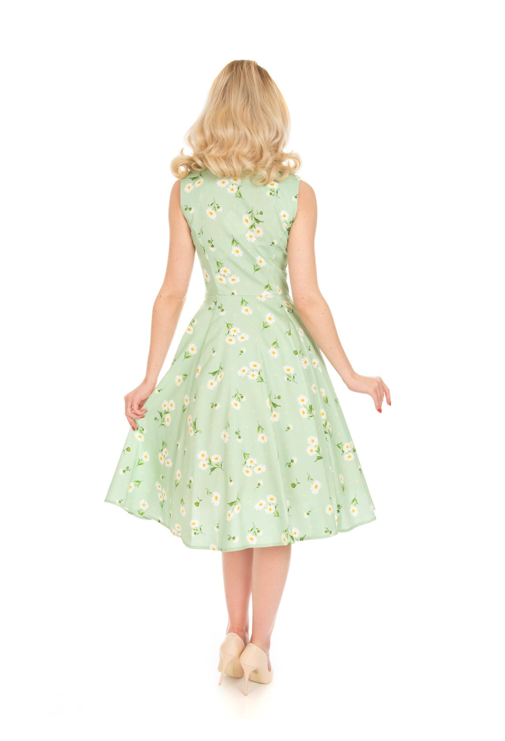 Hearts & Roses Katie Floral Swing Dress