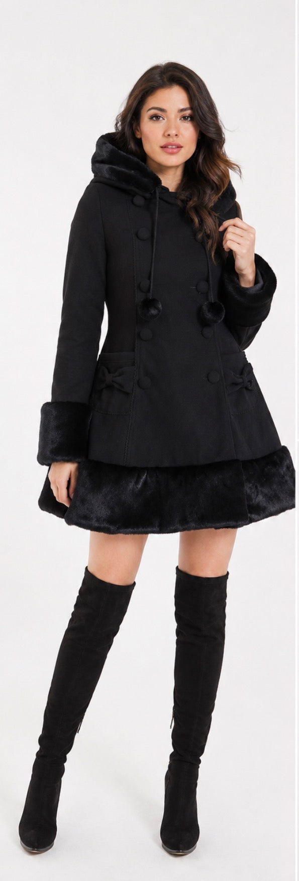 Hell Bunny Sarah Jane Retro Coat