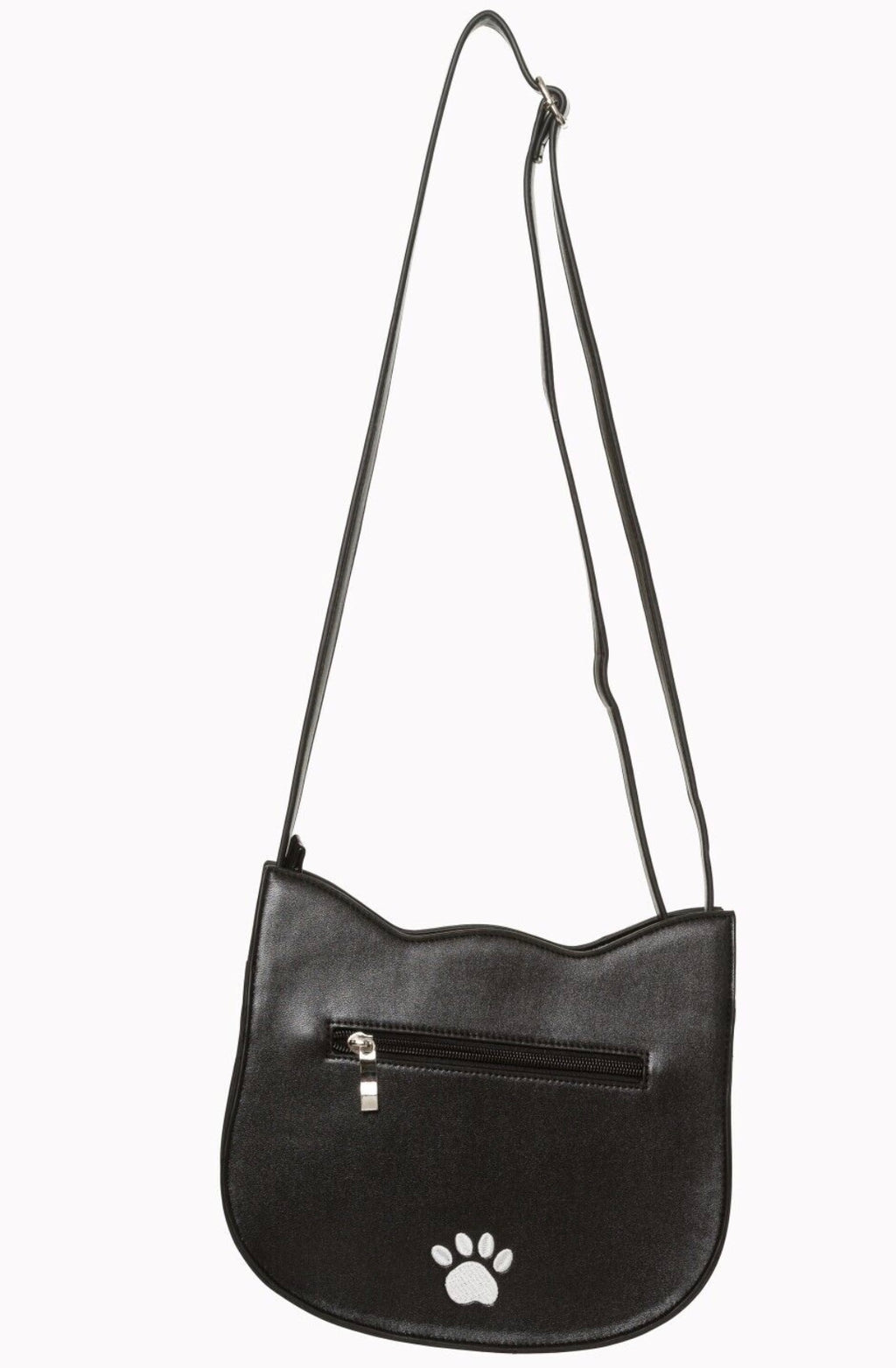 BANNED Apparel Black Gothic Punk Emo Kitty Felix Cat Paw Addis Bag Shoulder Bag