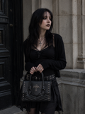 Black GLOW OF THE CROSS HANDBAG