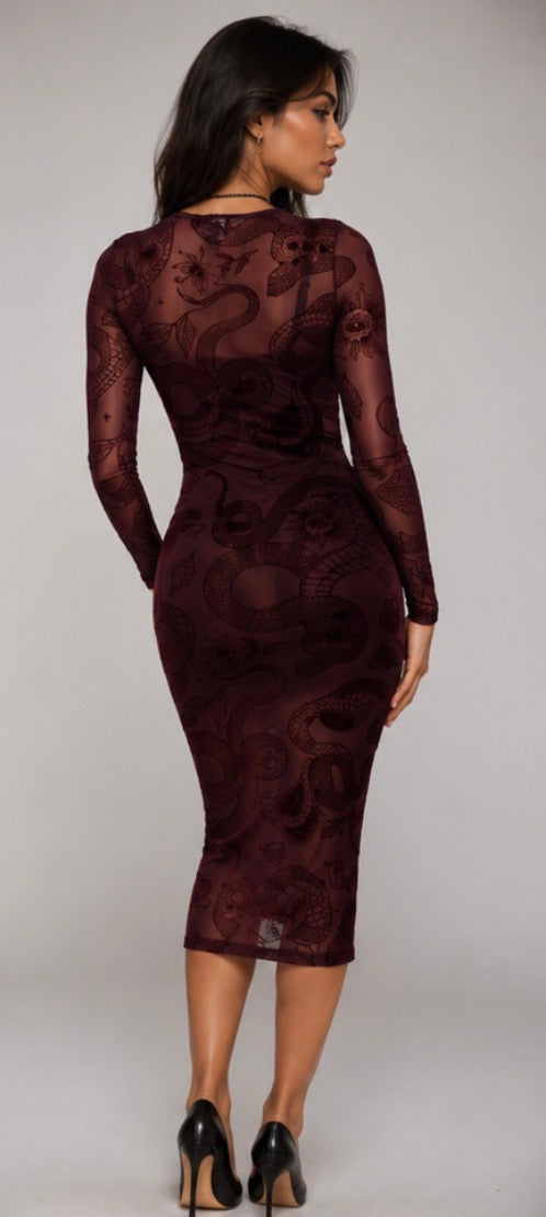 COBRA CHARMER DRESS