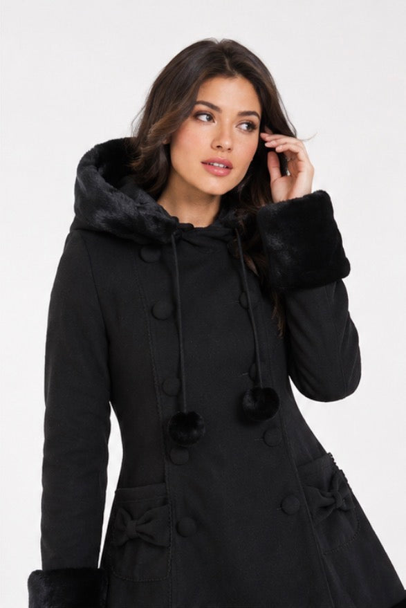 Hell Bunny Sarah Jane Retro Coat