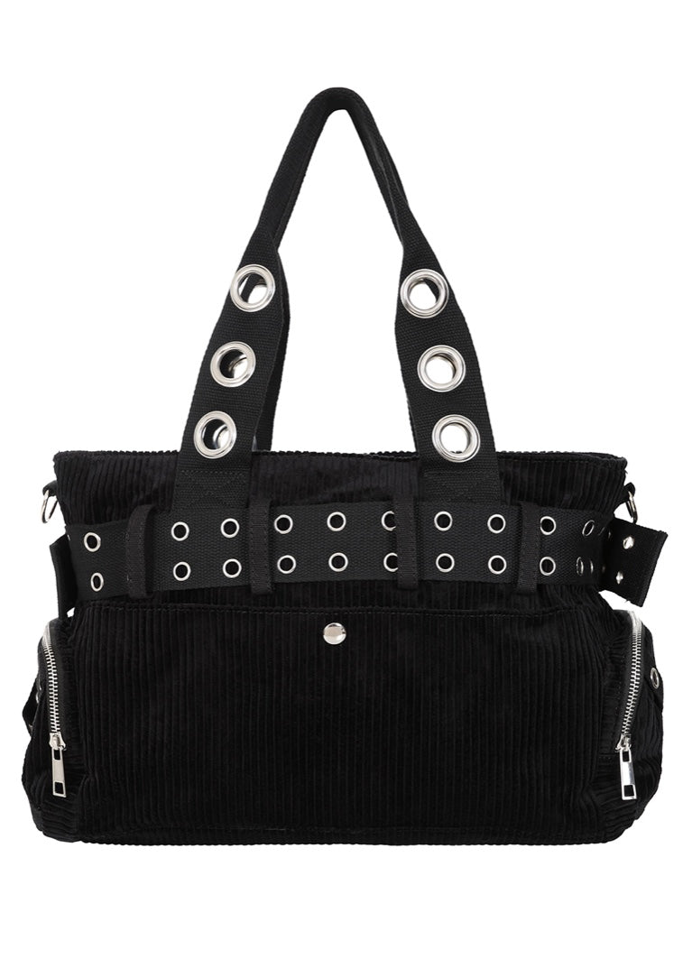 Sweet Revenge" Handbag black-silver by Banned Alternative