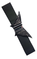 Banned Night Lovers Belt Elasticated Spider Web Bat Wing Waist Cincher Gothic