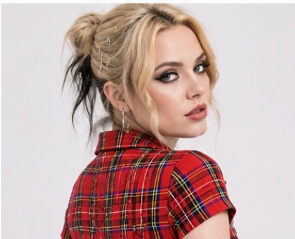 H&R - Red Tartan Emo Punk Dress