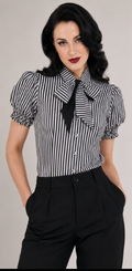 Hell Bunny - Humbug Blouse